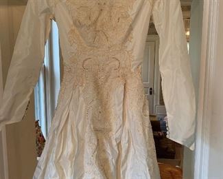 Vintage wedding gown