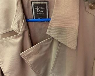 Men’s Christian Dior trenchcoat vintage