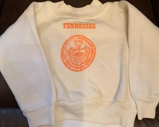 1960s child’s University of Tennessee sweatshirt