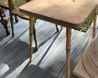 Painted child’s table