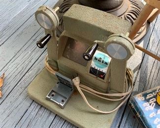 Film editing machine