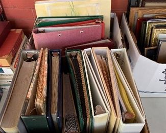 Empty photo albums