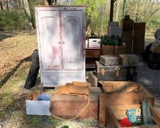 So much we had to relocate a few things! Projects!