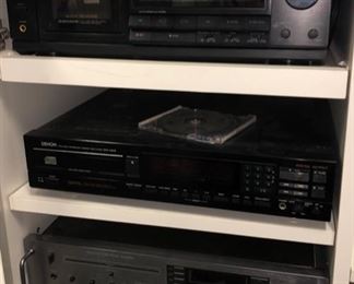 Stereo components incl. Carter receiver 