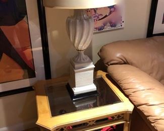 End tables & lamps
