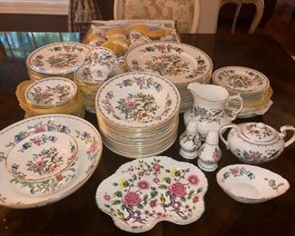 Service for 12 plus serving pieces