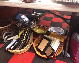 Frames, DVD's , Baskets