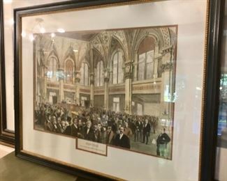 Stock Exchange print
