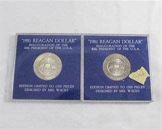Lot 167
1981 Reagan Dollars