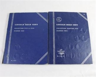 Lot 190
Lincoln Head Cent Books