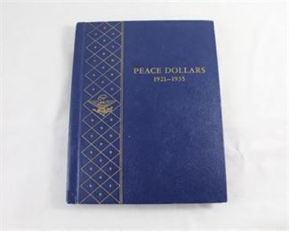 Lot 205
Peace Dollars Book