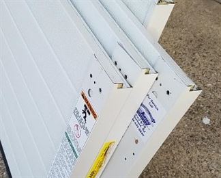 Single garage door with Opener. Only 2 years old from SJ Overhead Door.