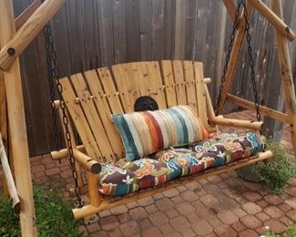 Huge Texas Porch Swing