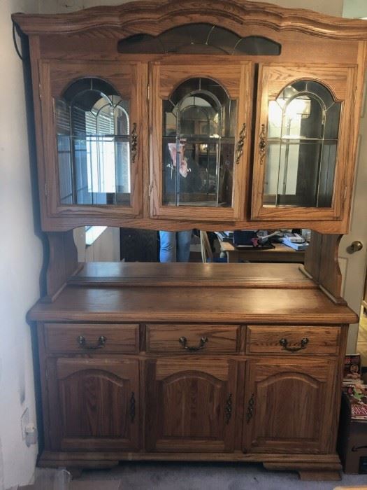 Large curio cabinet $100