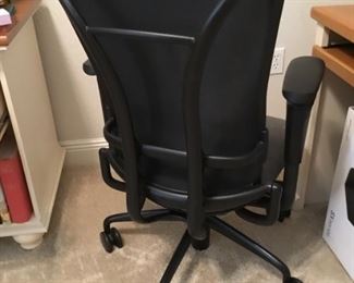 All steel office chair almost new