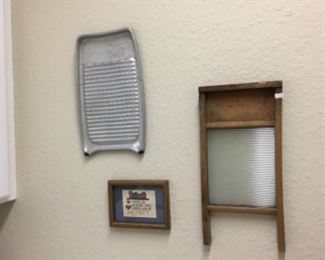 Vintage wash boards