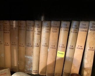 F. W. Dixon Book collection