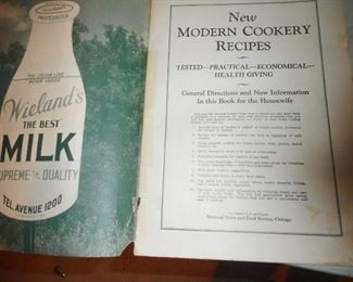 Vintage Dairy Milk Recipes Booklets