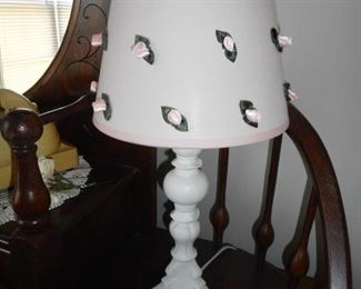 Rose Bud Table Lamps