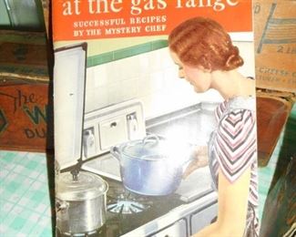Vintage gas Range Booklet 