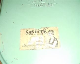 Before Kitchen Aid Disposals..This was Sanette Kitchen Sink Strainer!!