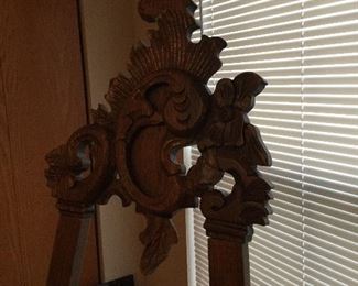 Hand Carved Crest