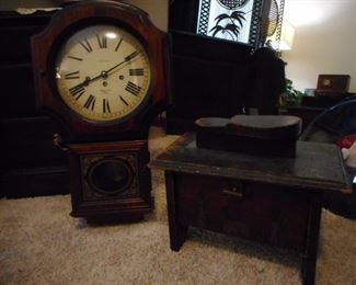 Vintage Clock, Shoe Shine 