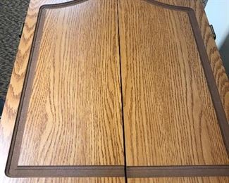 SportCraft electronic Dartboard in wooden case