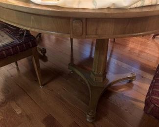 American of Martinsville table, BRADY BUNCH replica