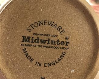 Wedgwood Midwinter Stoneware set