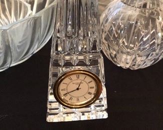 Waterford desk clock