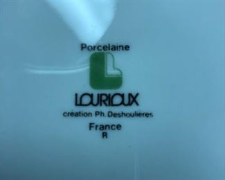 Lourioux china fruit dishes