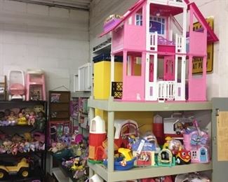 Doll Houses, Dolls, Boy Toys and so much more.