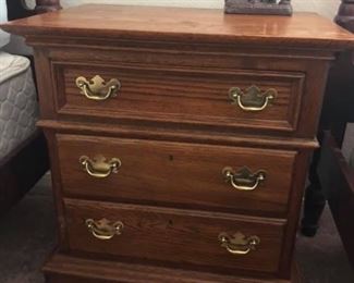 Vintage End Table
Measures 26 1/2” tall x 24” wide x 17” deep.