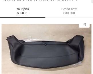 VW Beetle Soft Top Cover Boot
Brand new