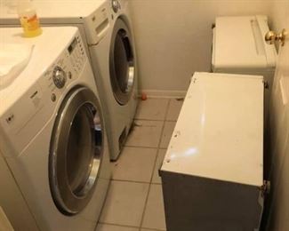LG Tromm Ultra Capacity Front Load Washer & Gas Dryer with Bases
They both work great.