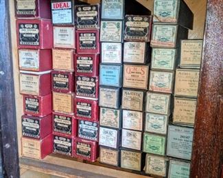 Antique Player piano rolls