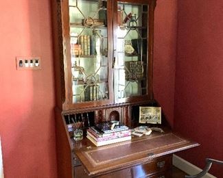 English 18th c. Mahogany Secretary