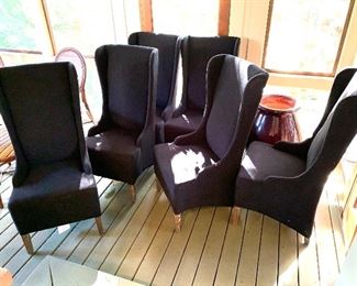 6 Padmas plantation chairs