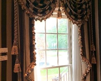 2 window treatments available
