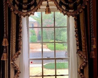 2 window treatments available