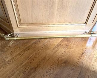 Brass foot rest for sale!