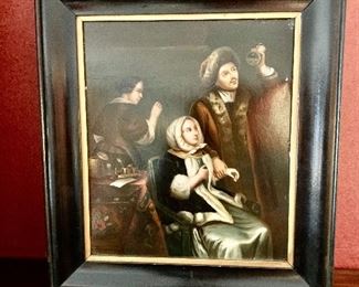 Dutch 19th century oil on board