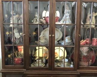 Ethan Beautiful china cabinet. Great for up coming holidays