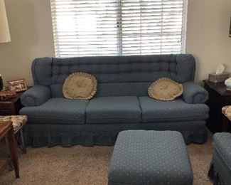 70’s Sofa and matching chairs
Priced individually 