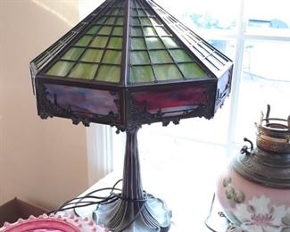 BRADLEY AND HUBBARD LAMP