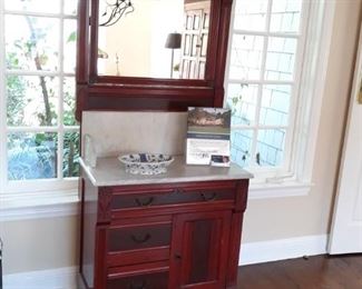 EASTLKE MARBLE TOP DRESSER