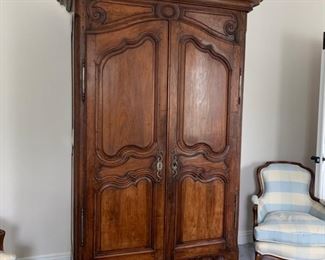Large antique armoire.