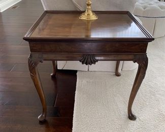 Pair “Baker Furniture” end tables.