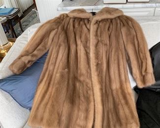 Autumn Haze Mink Jacket - Size 10?